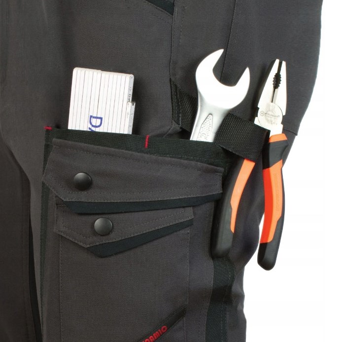 spodnie męskie robocze ciemne